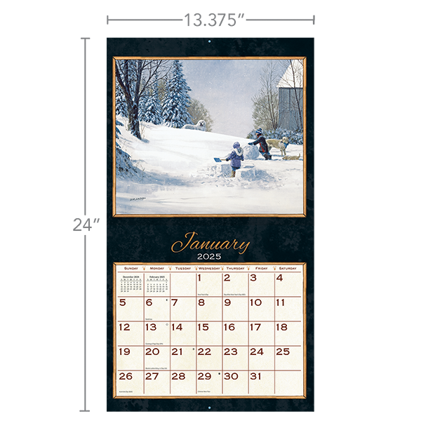 2025 Lang Calendar Treasured Times Lang Calendars Canada