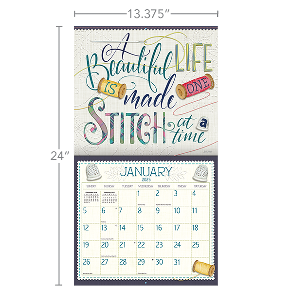 2025 Lang Calendar Handmade Happiness Lang Calendars Canada