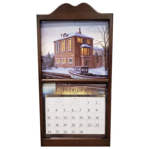 Lang Classic Calendar Frame Espresso Lang Calendars Canada