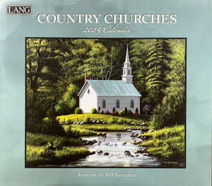 2025 Lang Calendar - Country Churches