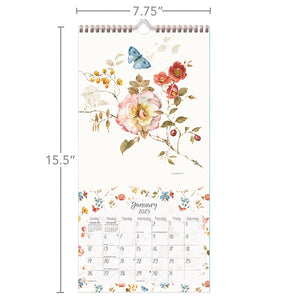 Vertical Wall Calendar - Watercolor Seasons