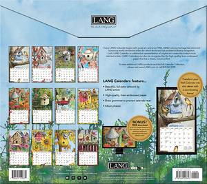 2025 Lang Calendar - Birdhouses