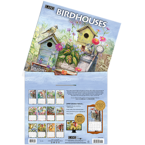 2025 Lang Calendar - Birdhouses