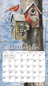 2025 Lang Calendar - Birdhouses