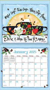 2025 Lang Calendar - Coffee