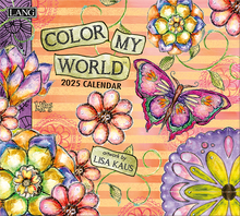 Load image into Gallery viewer, 2025 Lang Calendar - Color My World
