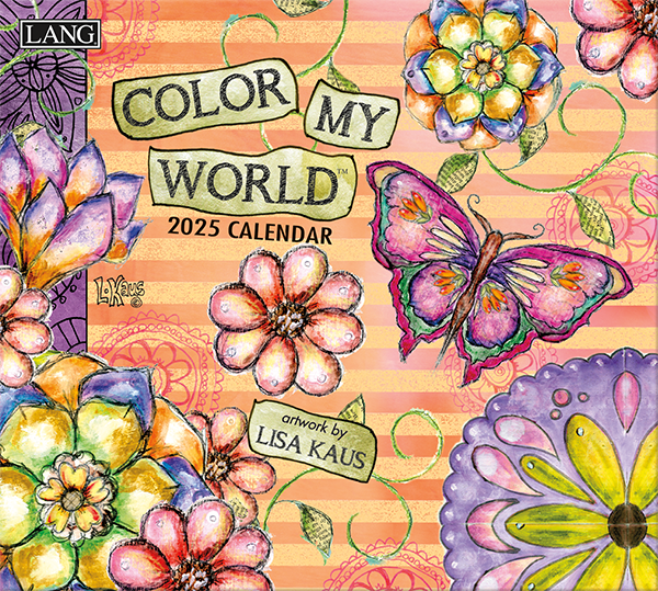 2025 Lang Calendar - Color My World