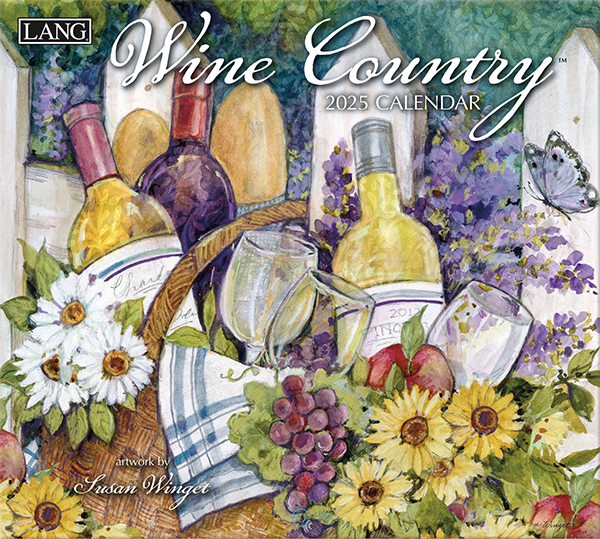 2025 Lang Calendar - Wine Country