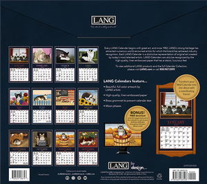 2025 Lang Calendar - American Cat