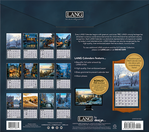 2025 Lang Calendar - Around the World