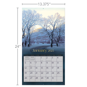 2025 Lang Calendar - Around the World