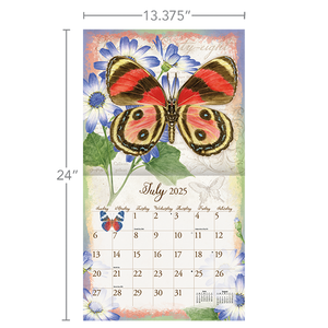 2025 Lang Calendar - Butterflies