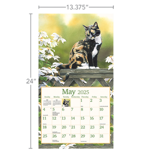 2025 Lang Calendar - Cats in the Country