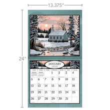 Load image into Gallery viewer, 2025 Lang Calendar - Country Churches
