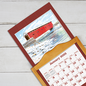 2025 Lang Calendar - Covered Bridge