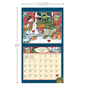 2025 Lang Calendar - Heart And Home