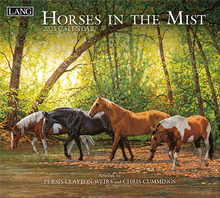 Load image into Gallery viewer, 2025 Lang Calendar - Horses in the Mist
