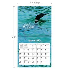 Load image into Gallery viewer, 2025 Lang Calendar - Loons on the Lake
