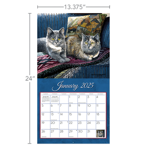 2025 Lang Calendar - Love of Cats