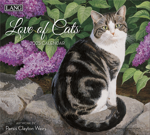 2025 Lang Calendar - Love of Cats