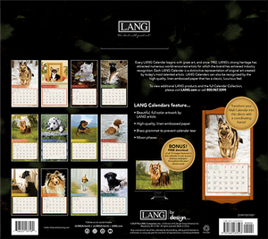 2025 Lang Calendar - Love of Dogs