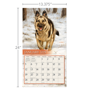 2025 Lang Calendar - Love of Dogs