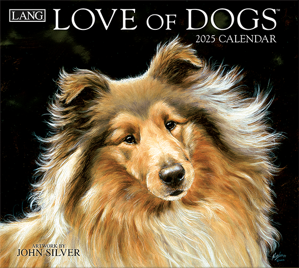 2025 Lang Calendar - Love of Dogs