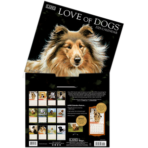 2025 Lang Calendar - Love of Dogs