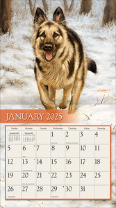 2025 Lang Calendar - Love of Dogs