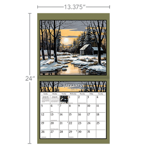 2025 Lang Calendar - Lure of the Outdoors