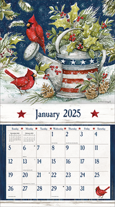 2025 Lang Calendar - Old Glory