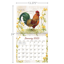 Load image into Gallery viewer, 2025 Lang Calendar - Proud Rooster
