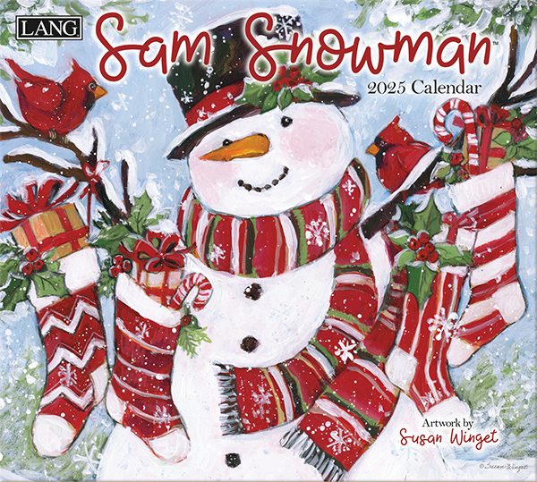 2025 Lang Calendar - Sam Snowman