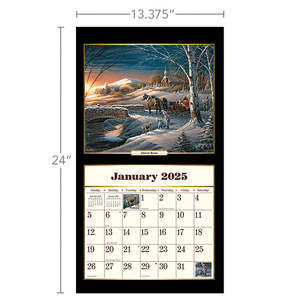 2025 Lang Calendar - Terry Redlin