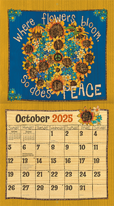 2025 Lang Calendar - Painted Peace