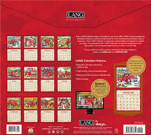 2025 Lang Calendar - Truckin' Along