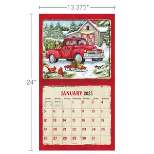 2025 Lang Calendar - Truckin' Along