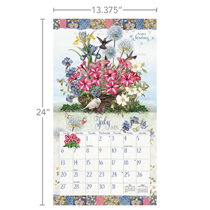 2025 Lang Calendar - Garden Botanicals