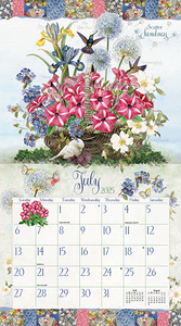 2025 Lang Calendar - Garden Botanicals