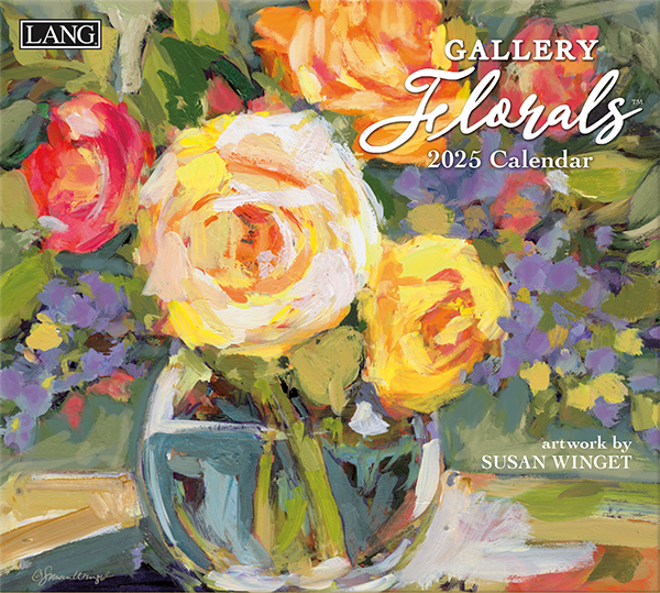 2025 Lang Calendar - Gallery Florals - NK