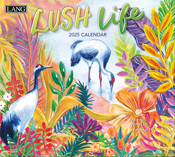 2025 Wall Calendar - Lush Life