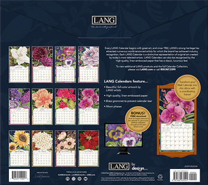 2025 Lang Calendar - Midnight Garden