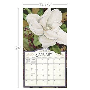 2025 Lang Calendar - Midnight Garden