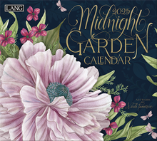 Load image into Gallery viewer, 2025 Lang Calendar - Midnight Garden
