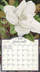 2025 Lang Calendar - Midnight Garden