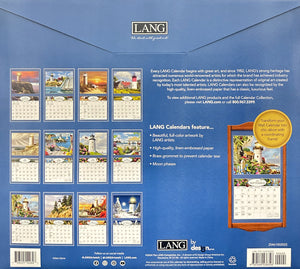2025 Lang Calendar - Lighthouses